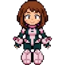 Ochako Uraraka sprite