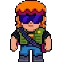 Buster sprite