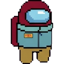 Among Us Guinda sprite