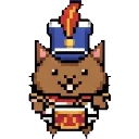 Drum corps Cat sprite