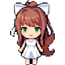 Monika sprite