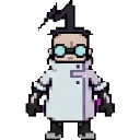 Professor Membrane sprite