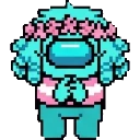 Cyan sprite