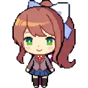 Monika sprite