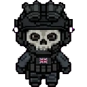 Simón Ghost Riley sprite