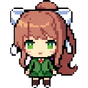 Monika sprite