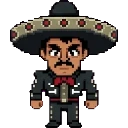 Charro Negro sprite