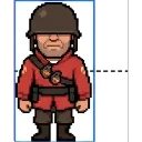 Soldier sprite