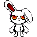 Bloody bunny sprite