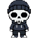 Uncool Skully sprite