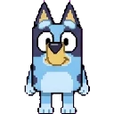 Bluey sprite