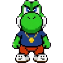 Hood Yoshi sprite