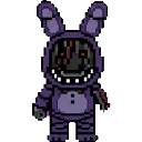 Withered Bonnie sprite