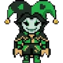 Harlequin sprite