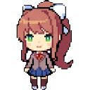 Monika sprite