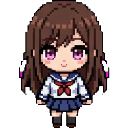 Akiyama Yuna sprite