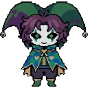 Harlequin sprite