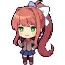 Monika sprite