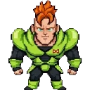 Número 16 sprite