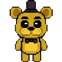 Golden Freddy sprite