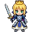 Artoria Pendragon sprite