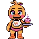 Toy chica sprite