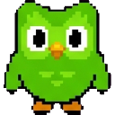Ally Volvió A Duolingo sprite
