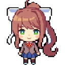 Monika sprite