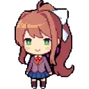 Monika sprite