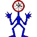 Clocky sprite