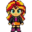 Sunset Shimmer sprite