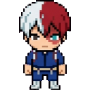 Shoto Todoroki sprite