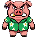 John Pork Got Mad sprite