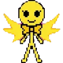 Yellow stickman sprite