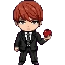 light yagami, (Kira) sprite
