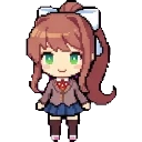 Monika sprite