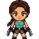 Lara Croft sprite