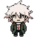Nagito Komaeda sprite