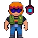 Buster sprite