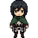 Mikasa Ackerman sprite