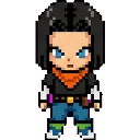 Android 17 sprite