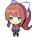 Monika sprite