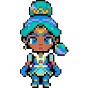 Blue sapphire sprite