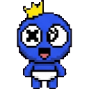 Blue Again sprite