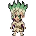 Senku sprite