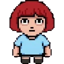 Cashier girl sprite