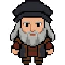 Leornardo Da Vinci sprite