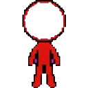 Red stick Figure sprite