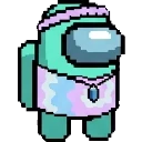 Cyan sprite
