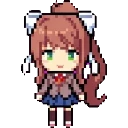 Monika sprite